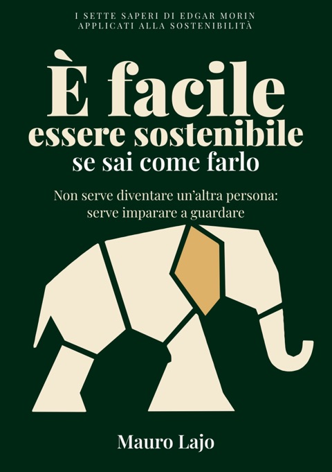 Copertina del libro È facile essere sostenibile se sai come farlo